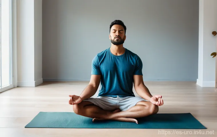 남성 불임 검사를 위한 준비사항 - **Prompt:** A fit, healthy man in his early 30s, with a warm, gentle smile, stands in a brightly lit...